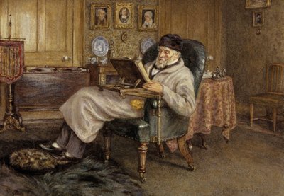 Thomas Carlyle, 1795 - 1881. Historiker und Essayist von Helen Allingham